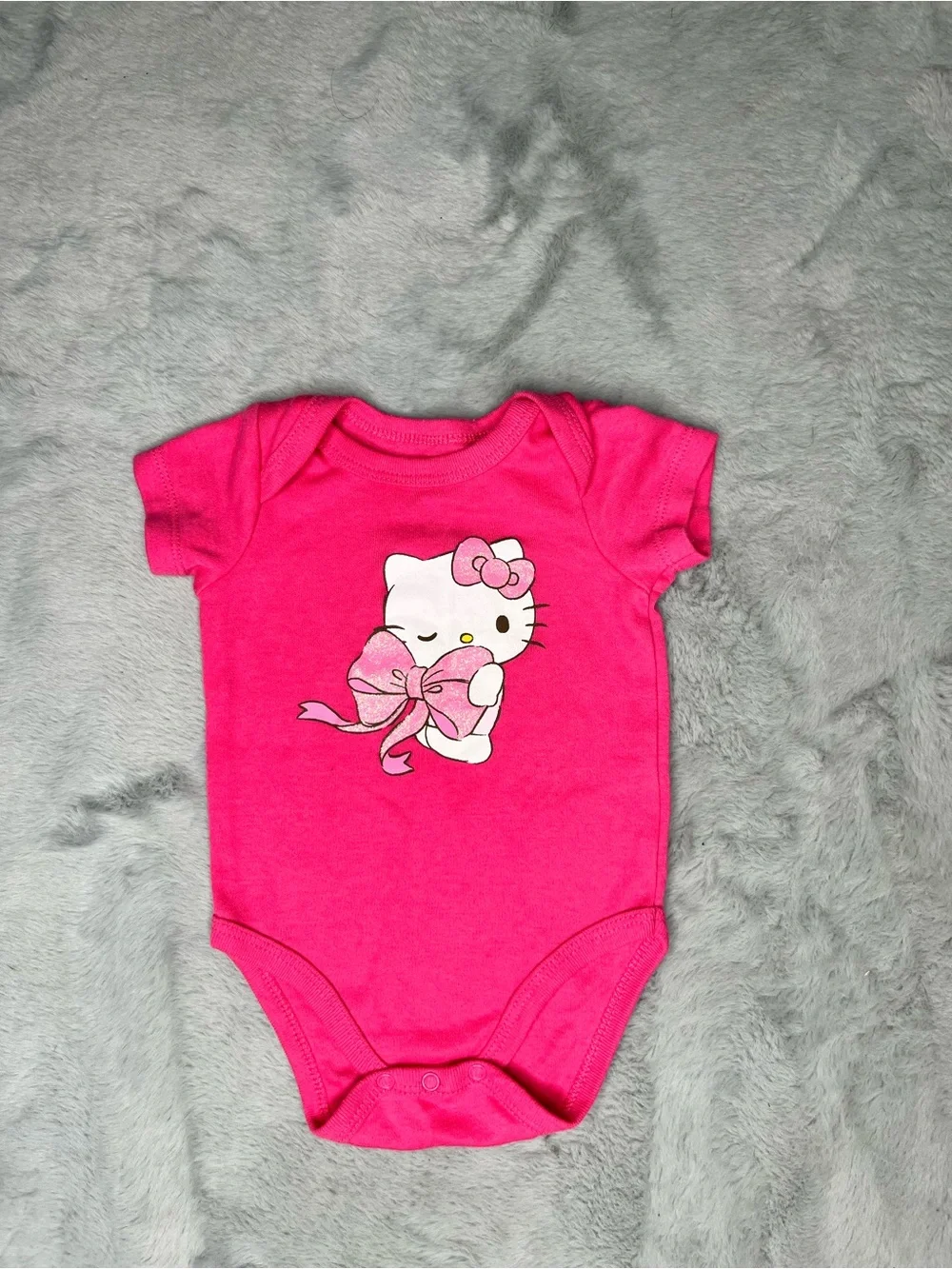 Hello Kitty Pink Babygirl onesie